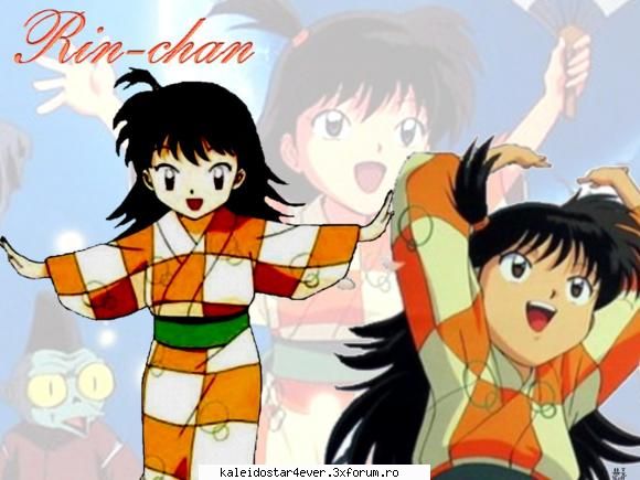 rin - rin e o fetita draguta ce el insoteste pe - Inuyasha