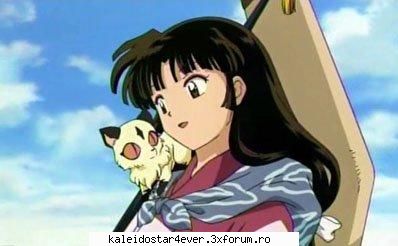sango & kirara - sango si kirara - Inuyasha