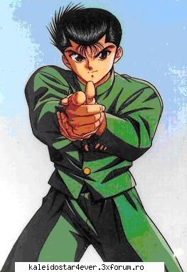 yusuke - renamon - Yu Yu Hakusho
